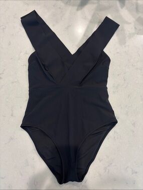 H&M  One-Piece Swimsuit with Wide Cross Straps